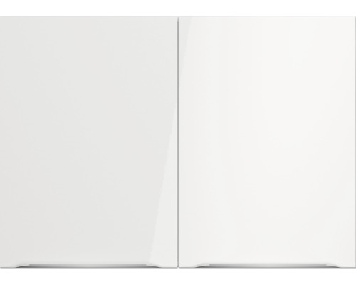 Weißer Badezimmerschrank mit zwei Türen