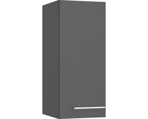 Armoire suspendue Optifit Ingvar420 30 x 34,9 x 70,4 cm façade anthracite mat corps gris