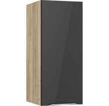 Hängeschrank mit einer Tür und Holzoptik