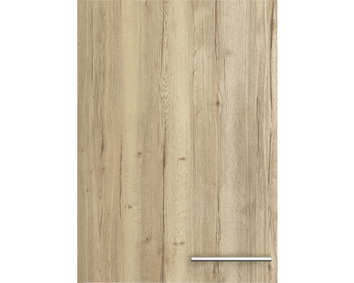 Küchenschrankfront aus Holz mit Griff