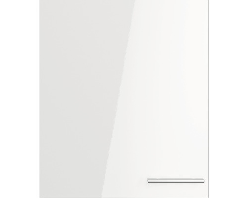 Hängeschrank Optifit Vigo156 BxTxH 60 x 34,9 x 70,4 cm Frontfarbe weiß  glänzend Korpusfarbe weiß - HORNBACH Luxemburg