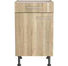 Waschtischunterschrank mit Schublade und Tür