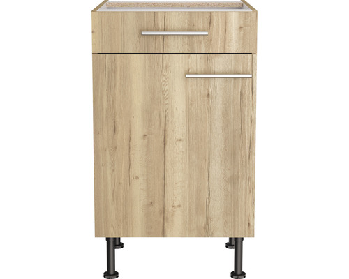 Waschtischunterschrank mit Schublade und Tür