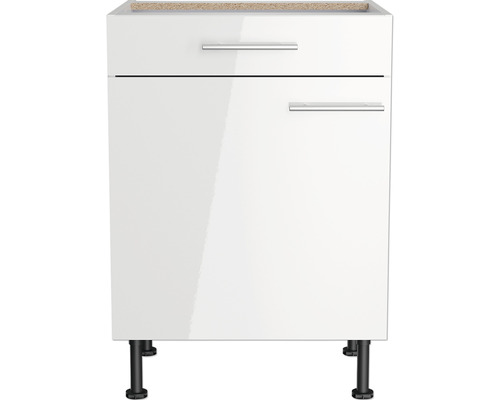 Meuble sous-lavabo avec tiroir et porte