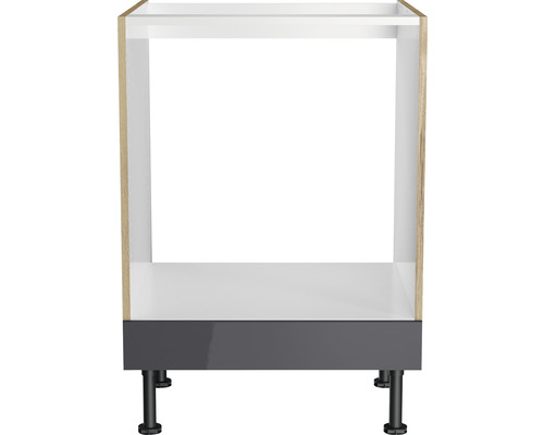 Meuble bas de cuisine avec pieds