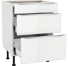 Küchenunterschrank mit drei Schubladen