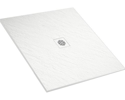 Receveur de douche rectangulaire avec garniture d''écoulement