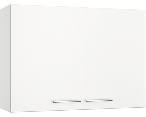 Armoire suspendue avec deux portes et poignées