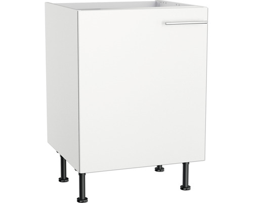 Meuble bas avec porte et pieds