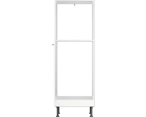 Cadre d''armoire basse de cuisine avec pieds