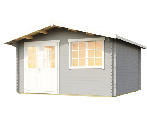 Abri de jardin en bois avec fenêtre et double porte