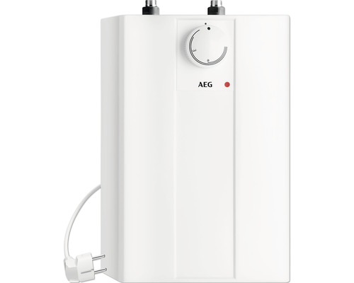 Petit accumulateur AEG Huz 5 Basis chauffe-eau sous évier 5 litres basse pression avec prise Chauffe-eau électrique AEG