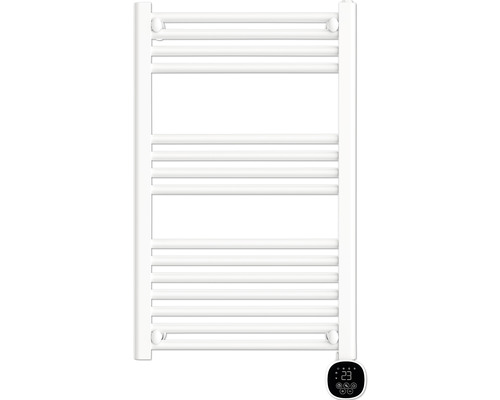 Radiateur électrique pour salle de bains 90x52x7,6 cm 500 watts blanc avec WiFi Sèche-serviettes blanc avec commande électronique