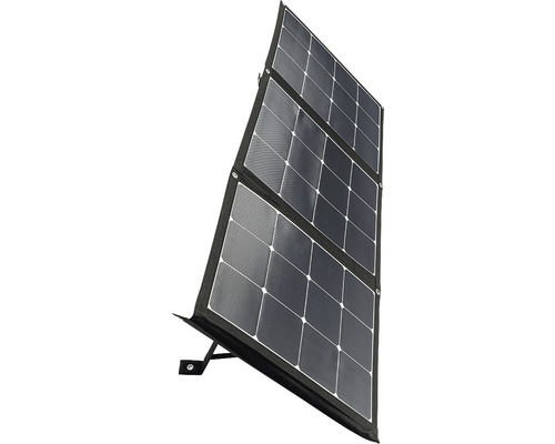 Panneau solaire pliable pour alimentation mobile.