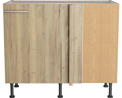 Küchenunterschrank mit Tür und Füßen