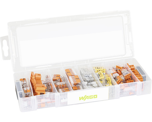 Kit de bornes de raccordement Micro Wago 887-802