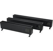Convecteur EUROM Alutherm 80 x 21 cm 1000 W noir