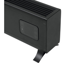 Convecteur EUROM Alutherm 80 x 21 cm 1000 W noir