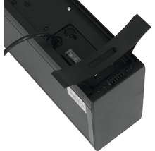 Convecteur EUROM Alutherm 80 x 21 cm 1000 W noir