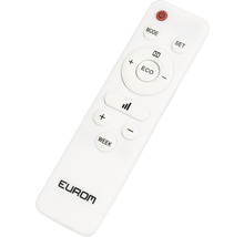 Convecteur EUROM Alutherm 96,2 x 21 cm 1500 W blanc