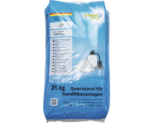 Sac de sable de quartz de 25 kg pour systèmes de filtration à sable