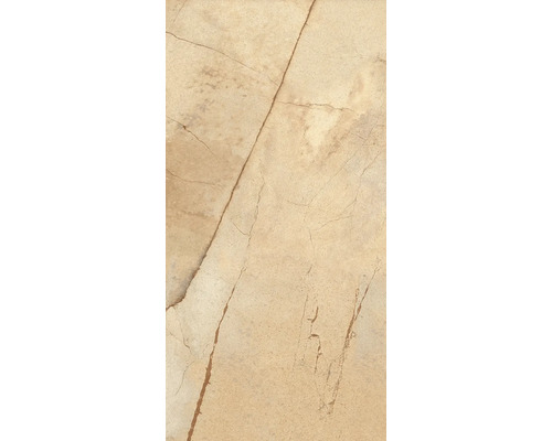 Carrelage sol et mur Carrelage mural en grès-cérame fin Serrenti 60 x 120 x 9 mm beige mat rectifié