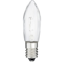 Ampoule claire en forme de goutte avec culot E14
