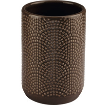 Gobelet à brosses à dents en céramique avec structure à picots