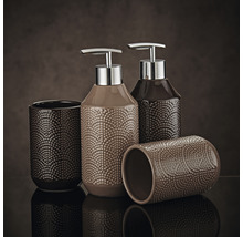 Set de salle de bain avec distributeurs de savon et gobelets à brosses à dents