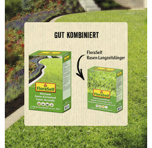 Combinaison recommandée : Gazon d''ornement FloraSelf et engrais longue durée pour gazon FloraSelf