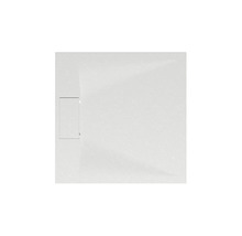 Quadratische Duschwanne mit Ablauf