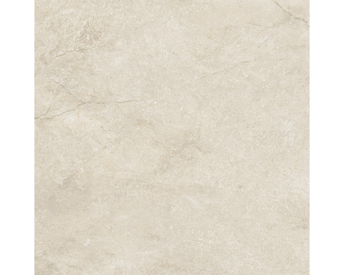 Carrelage sol et mur en grès-cérame fin Wells 60 x 60 x 0,95 cm cream beige brillant rectifié