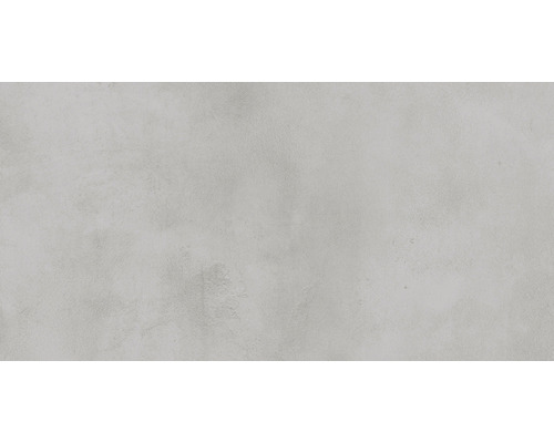 Carrelage sol et mur en grès-cérame fin Noblesse 30 x 60 x 0,95 cm perla gris mat rectifié