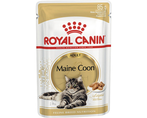 Pâtée pour chat ROYAL CANIN Maine Coon Adult en sauce 85 g-0