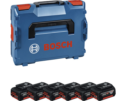 Pack de batteries 6 x 18V GBA 18V Bosch Professional 4 Ah