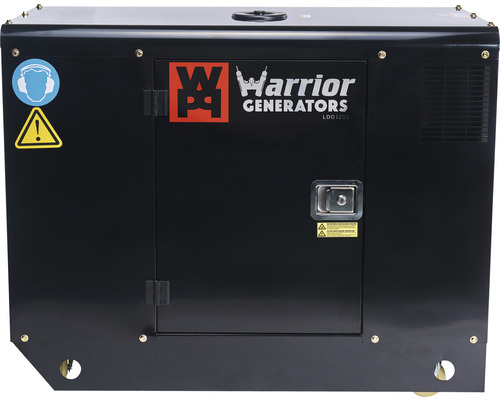 Groupe électrogène Warrior LDG 12000E3 LDG12S3-EU Diesel 3 phases 11000W 1x400V 1x230V générateur AVR - 400V / 3 phases / ATS