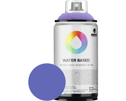 Peinture aérosol MTN Montana Water Based RV-173 Dioxazine Purple 300 ml