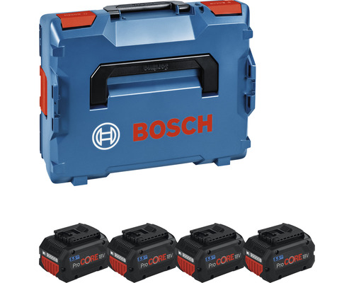 Pack de batteries 4 x 18V ProCORE18V Bosch Professional 5.5Ah