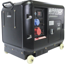 Groupe électrogène Warrior LDG6500SV3-EU Diesel 3 phases 5500W 1x400V 1x230V-thumb-3