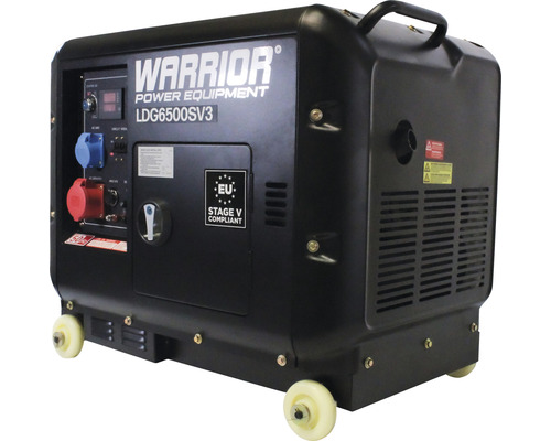 Warrior Stromerzeuger mit Rädern