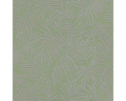 Papier peint intissé 832198 Selection palmiers vert Papier peint à motif de feuilles de palmier