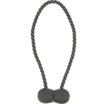 Embrasse de rideau décorative avec cordon et deux boules