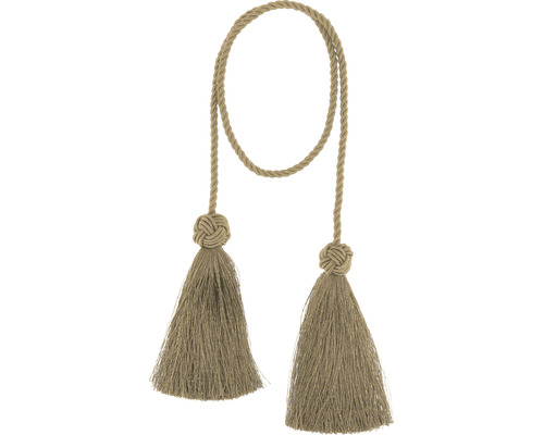 Dekorative Quaste mit Kordel