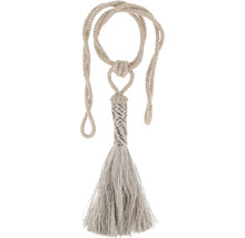 Dekorative Quaste aus Seil
