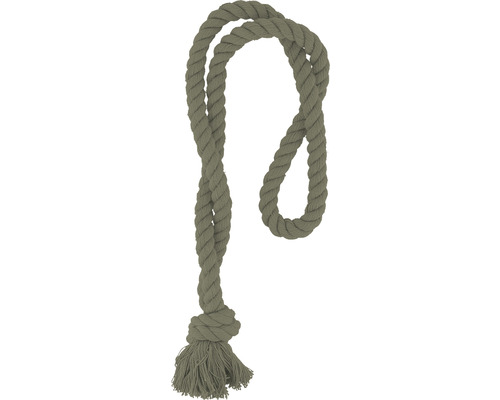 Gedrehtes Baumwollseil mit Quaste
