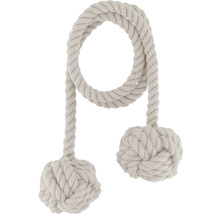 Corde décorative en coton avec extrémités nouées
