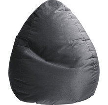 Pouf coussin Sitting Point Beanbag Marla XXL env. 300 litres anthracite 80x130 cm