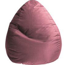 Pouf coussin Sitting Point Beanbag Marla XXL env. 300 litres vieux rose 80x130 cm