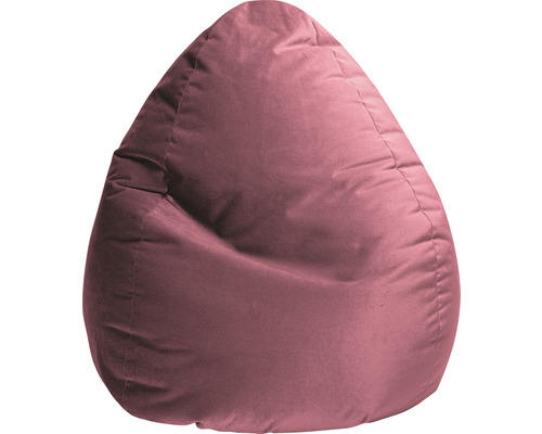 Pouf coussin Sitting Point Beanbag Marla XXL env. 300 litres vieux rose 80x130 cm Pouf individuel