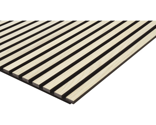 Panneau acoustique chêne nature 19x572x2400 mm